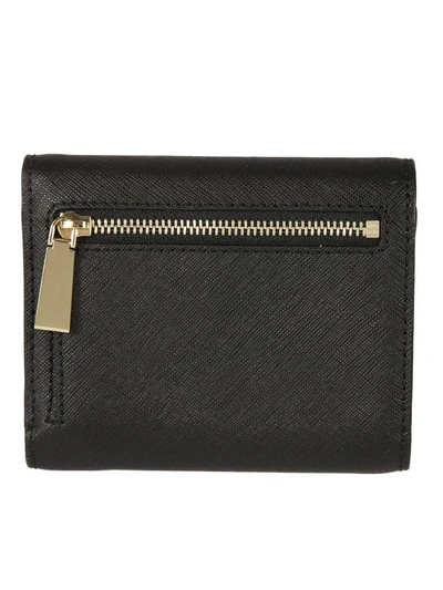 Shop Michael Kors Classic French Wallet In Black