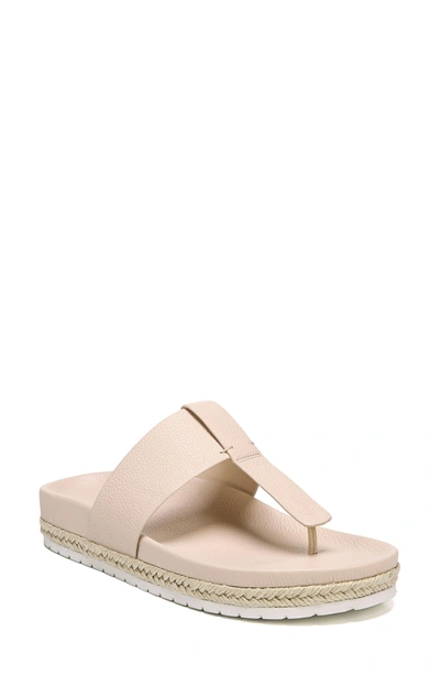 Shop Vince Avani T-strap Flat Sandal In Blush