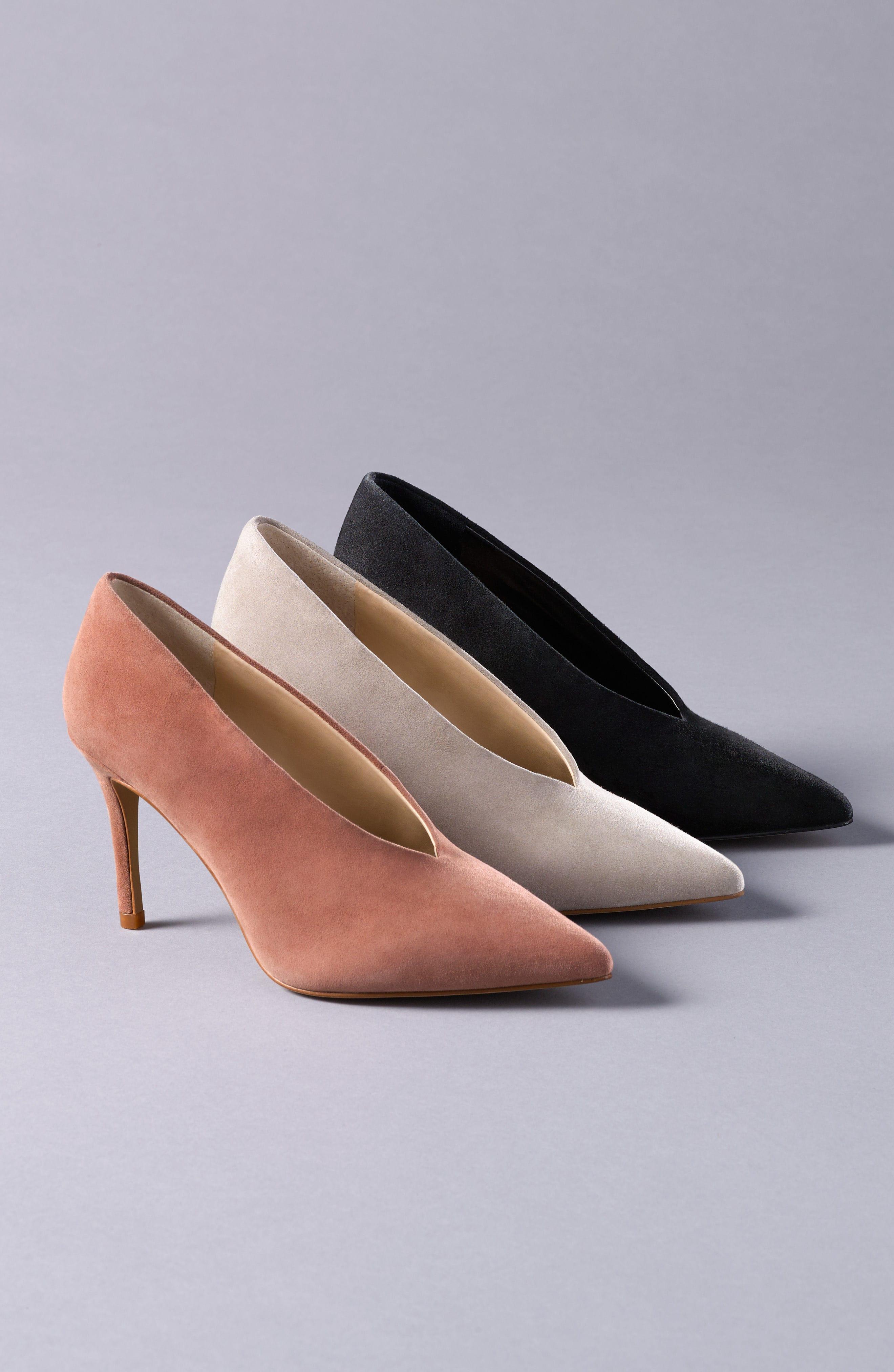 vince camuto ankia suede pump black