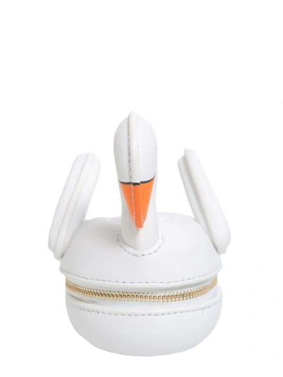 Kate Spade Checkin In 3d Swan Coin Purse In Bianco ModeSens