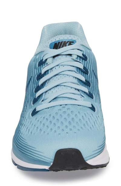 Shop Nike Air Zoom Pegasus 34 Running Shoe In Ocean Bliss/ Blue Force