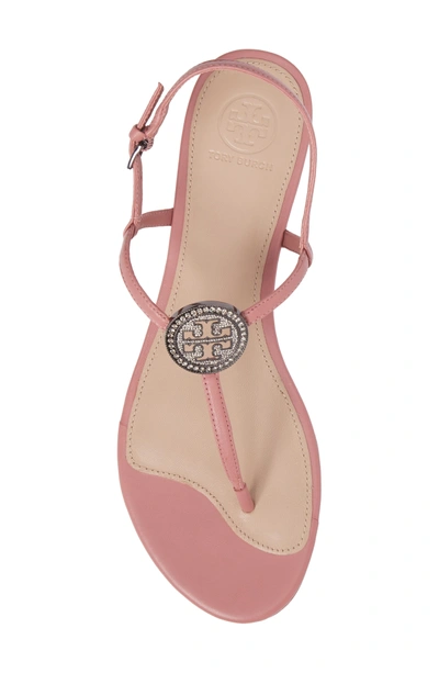 Shop Tory Burch Liana Sandal In Pink Magnolia