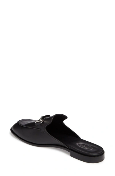 Shop Tod's Double T Mule In Black