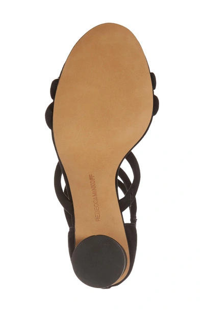 Shop Rebecca Minkoff Andree Sandal In Black Suede