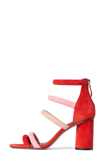 Shop Rebecca Minkoff Andree Sandal In Cherry Suede