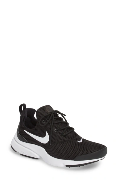 Shop Nike Presto Fly Sneaker In Black/ White/ White