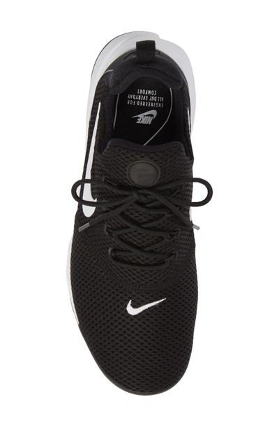 Shop Nike Presto Fly Sneaker In Black/ White/ White