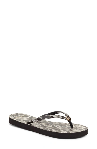 Shop Tory Burch Thin Flip Flop In Roccia