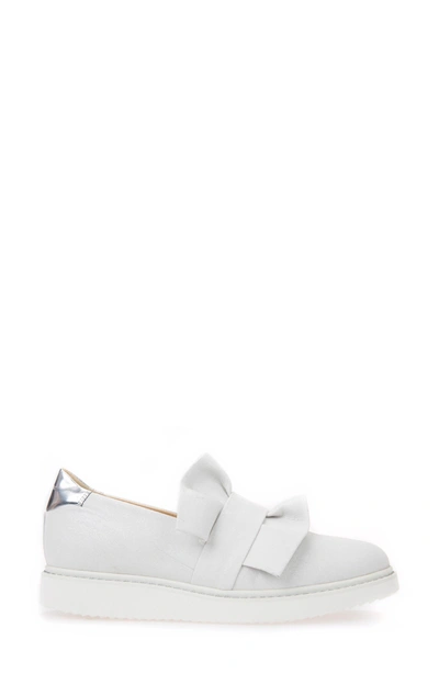 Shop Geox Thymar 15 Slip-on Sneaker In White Fabric