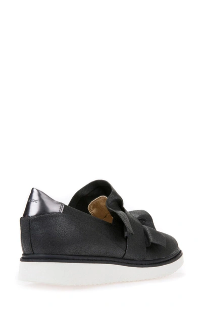 Shop Geox Thymar 15 Slip-on Sneaker In Black Fabric