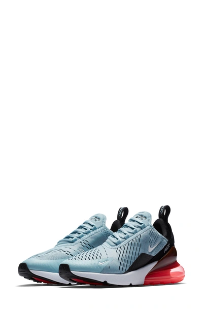 Shop Nike Air Max 270 Premium Sneaker In Ocean Bliss/ White