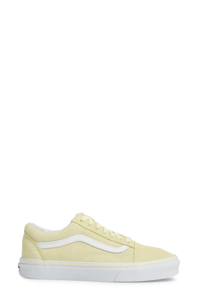 Shop Vans Old Skool Sneaker In Tender Yellow/ True White