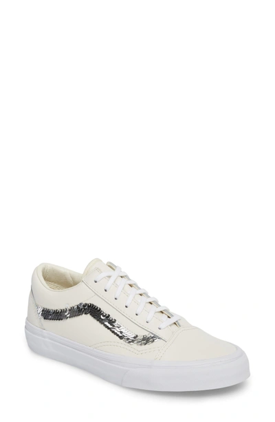 Shop Vans Old Skool Sneaker In Marshmallow/ True White