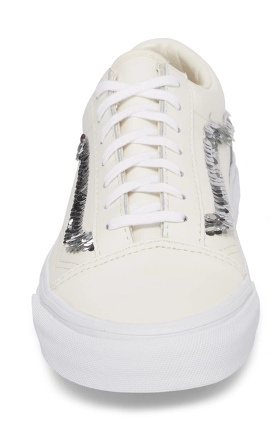 Shop Vans Old Skool Sneaker In Marshmallow/ True White