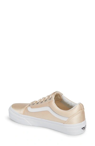 Shop Vans Old Skool Sneaker In Blush/ True White