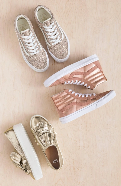 Shop Vans Old Skool Sneaker In Blush/ True White