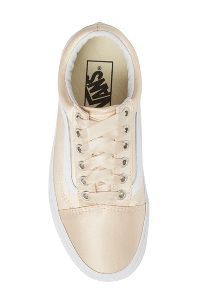 Shop Vans Old Skool Sneaker In Blush/ True White