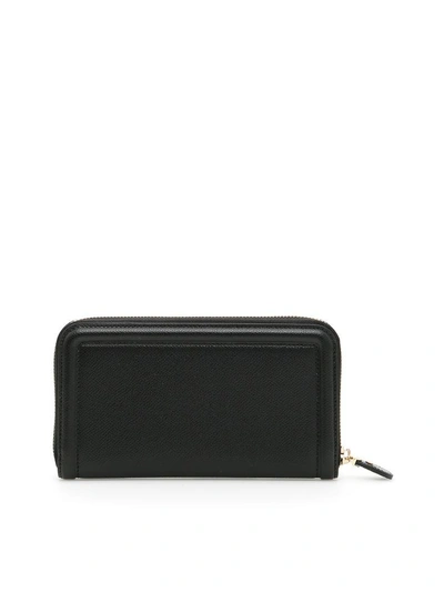 Shop Ferragamo Vara Organizer Wallet In Neronero