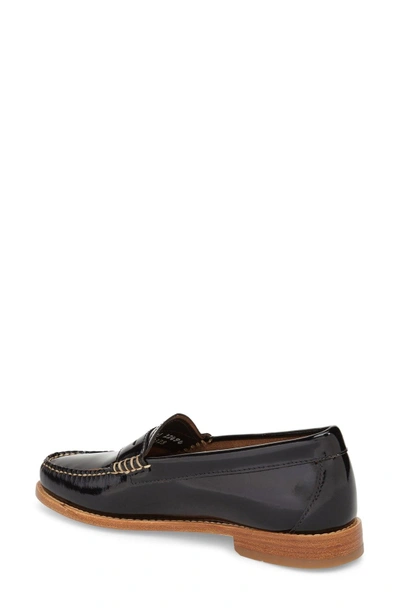 Shop G.h. Bass & Co. 'whitney' Loafer In Black Patent