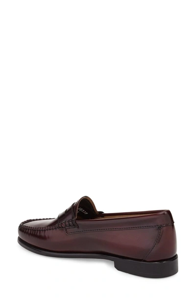 Shop G.h. Bass & Co. 'whitney' Loafer In Cordovan Leather