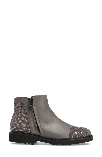 Shop Sheridan Mia Viva Ankle Boot In Grey Leather
