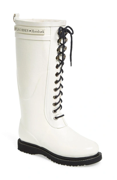 Shop Ilse Jacobsen Rubber Boot In White