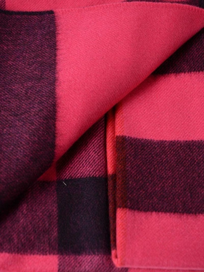 Shop Burberry Overdye Shawl In Bright Rose Pink
