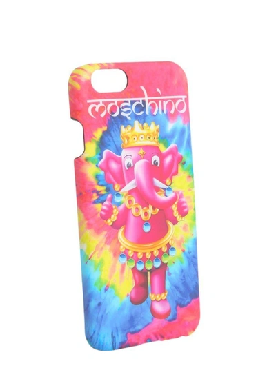 Shop Moschino Iphone 6/6s Case In Rosa
