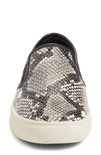 Shop Tory Burch Max Slip-on Sneaker In Roccia Leather