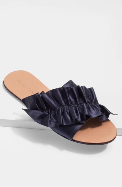 Shop Loeffler Randall Rey Slide Sandal In Eclipse