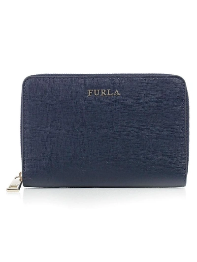 Shop Furla Wallet In Blue