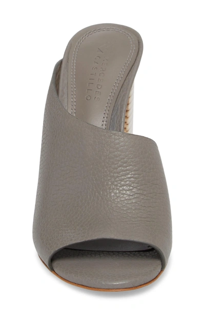 Shop Mercedes Castillo Izar Mule In Granite