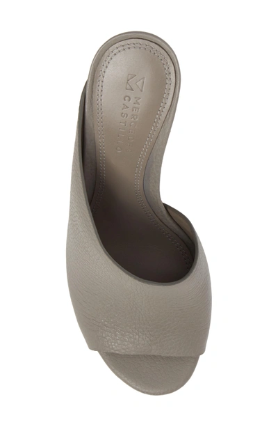 Shop Mercedes Castillo Izar Mule In Granite