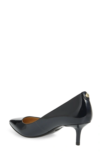 Shop Michael Michael Kors Kitten Heel Pump In Admiral