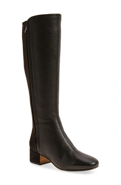 Shop Gentle Souls By Kenneth Cole Ella-seti Knee High Boot In Black Leather