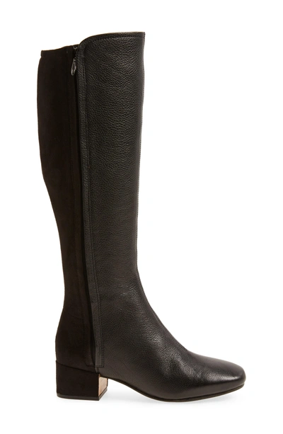 Shop Gentle Souls By Kenneth Cole Ella-seti Knee High Boot In Black Leather