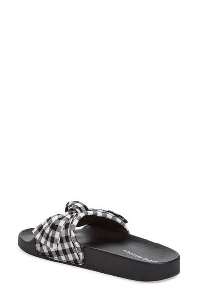 Shop Steve Madden Silky Slide Sandal In Black Multi
