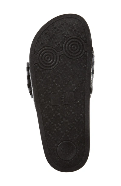 Shop Steve Madden Silky Slide Sandal In Black Multi