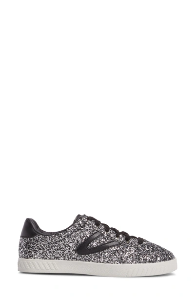 Shop Tretorn Camden 5 Sneaker In Silver Multi/ Black
