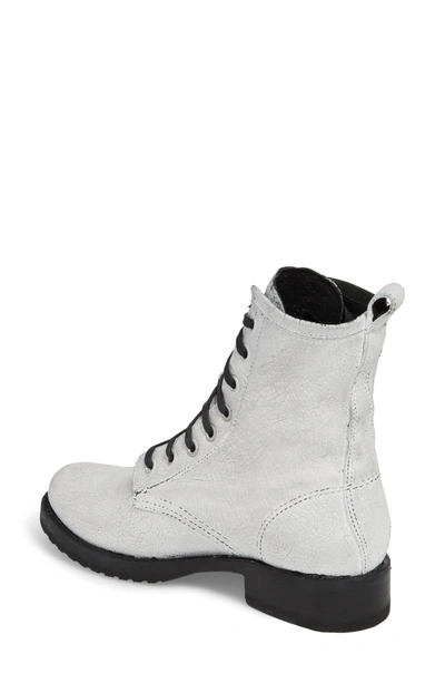 Shop Frye Veronica Tall Combat Boot In White