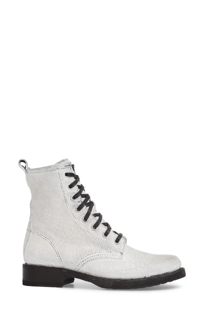 Shop Frye Veronica Tall Combat Boot In White