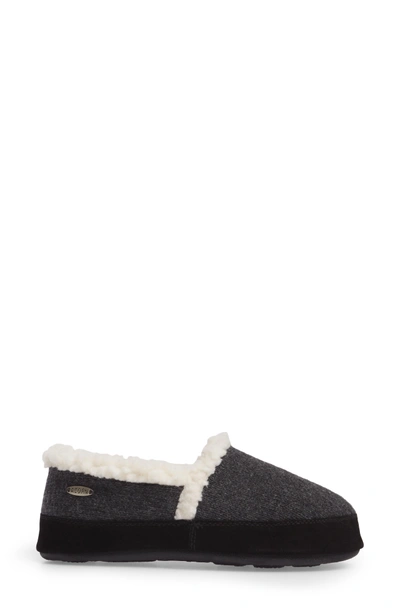 Shop Acorn Moc Ragg Slipper In Dark Charcoal Heather