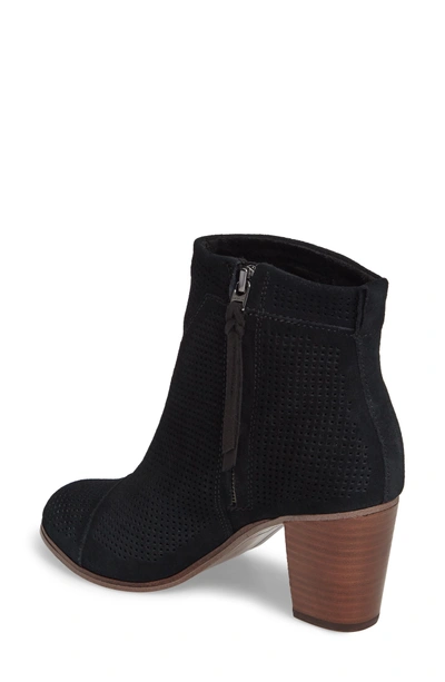 Shop Toms 'lunata' Bootie In Black Suede