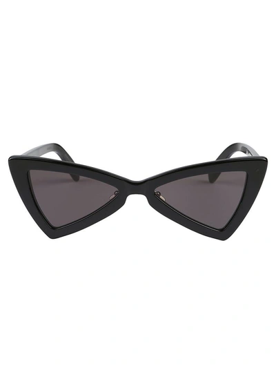 Shop Saint Laurent Saint Lau In Noir Marguerite