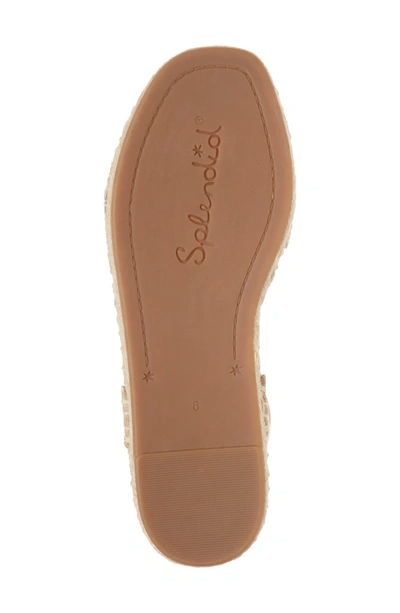 Shop Splendid Becca Ruffled Espadrille Sandal In Mushroom Suede