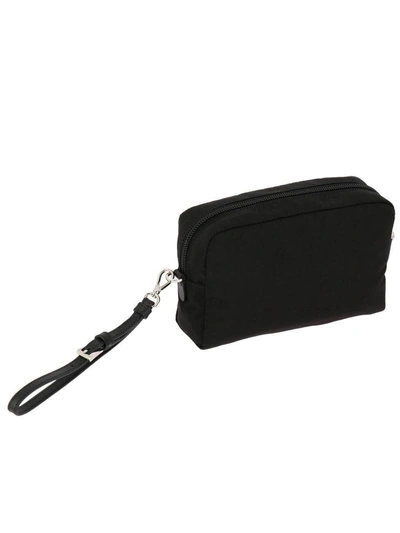 Shop Prada Cosmetic Case Shoulder Bag Women  In Black