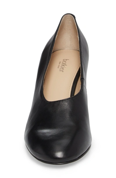 Shop Botkier Haven Pump In Black Nappa Leather