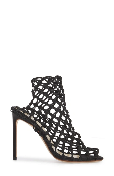 Shop Francesco Russo Knotted Sock Bootie In Black