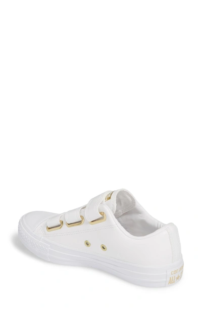 Shop Converse Chuck Taylor All Star 3v Low Top Sneaker In White/ White