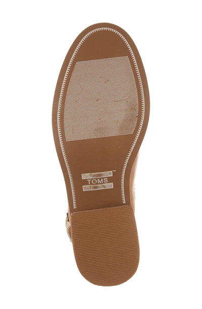 Shop Toms Leila Slingback Sandal In Honey Leather